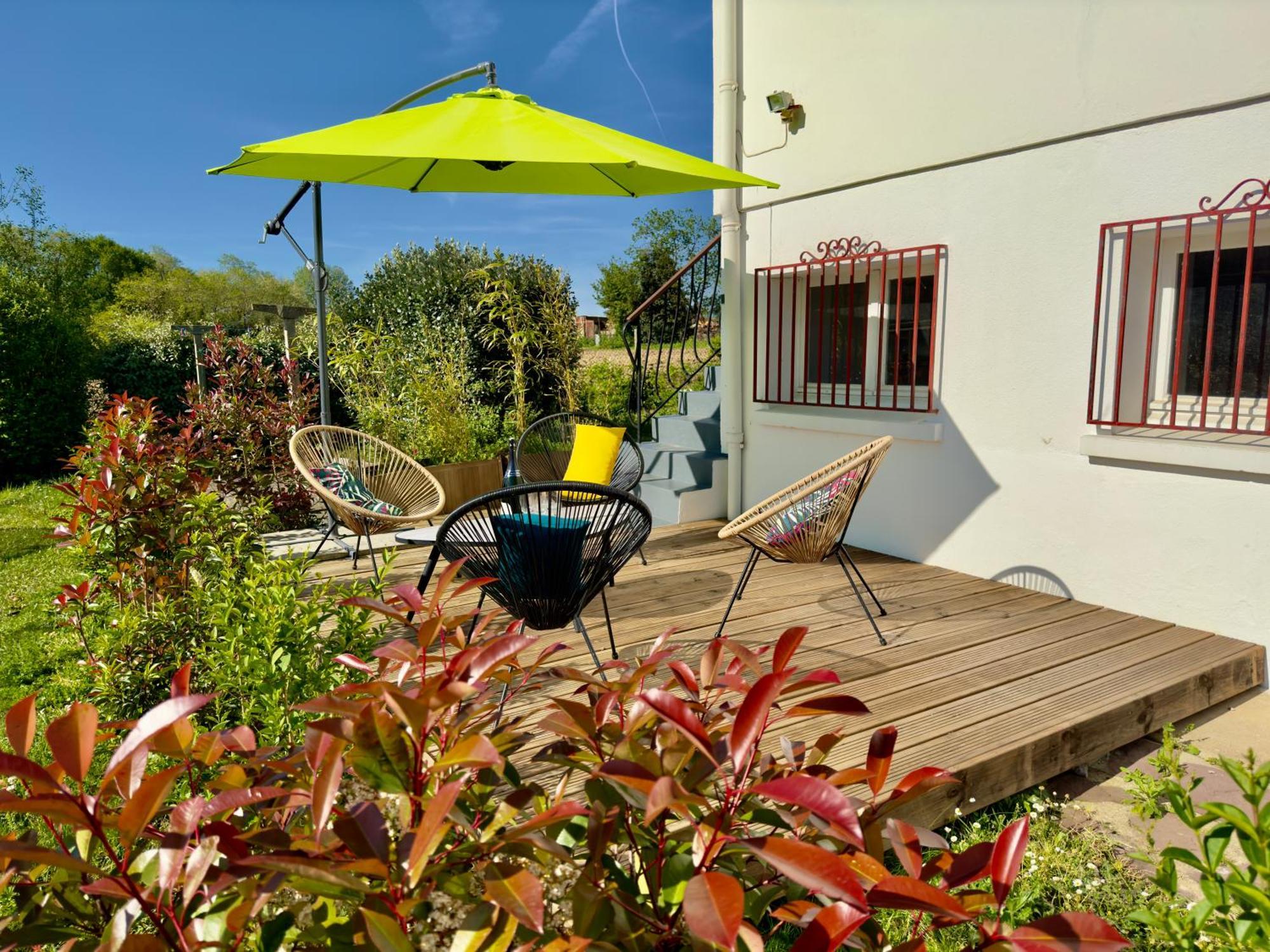Maison Des Chenes 64 - Independant Apartment With Terrasse Boucau Exterior photo